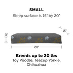 Furhaven — Cama Ortopédica con Cubierta Lavable y Desmontable para Perro