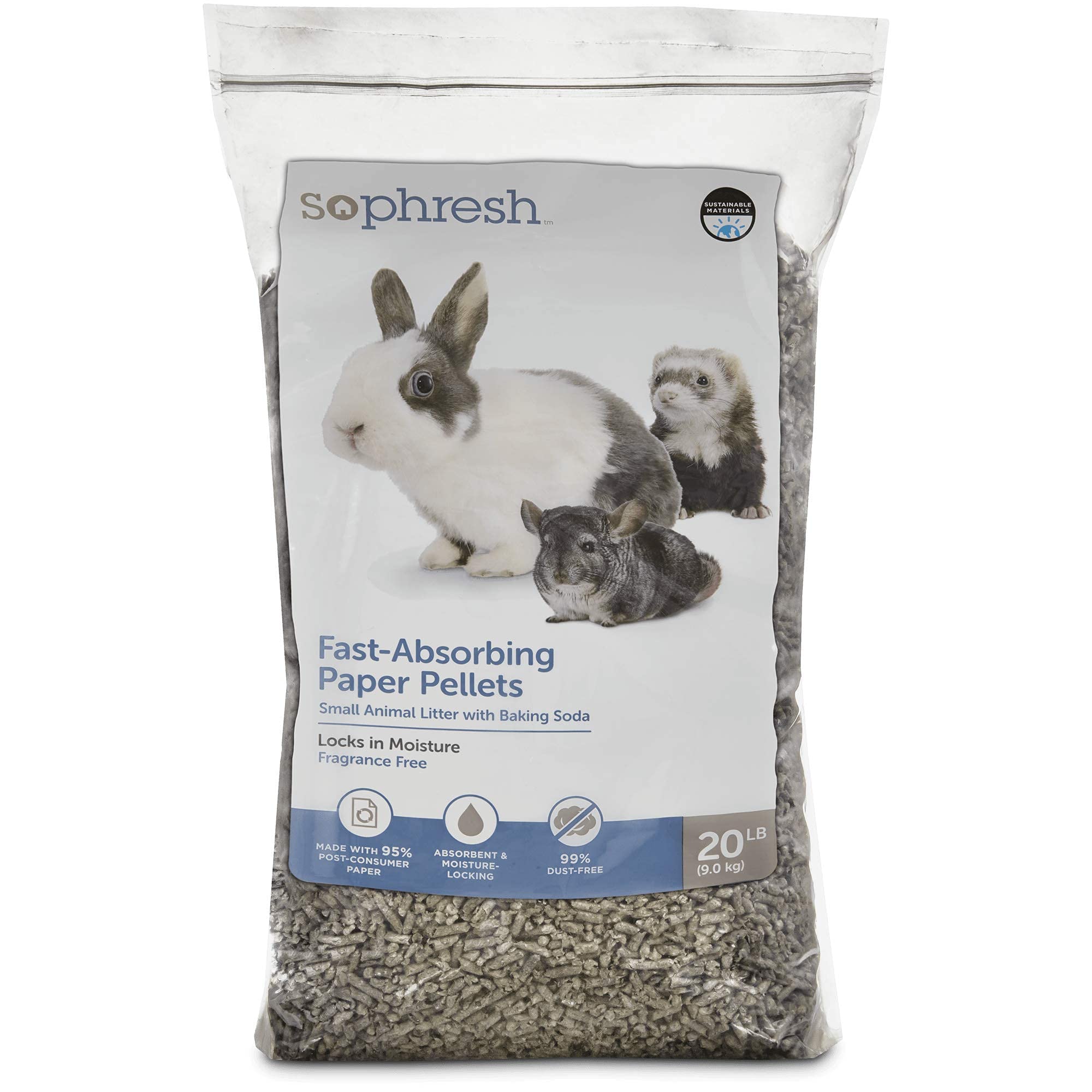 So Phresh — Cama de Pellets de Papel con Bicarbonato para Pequeños Animales