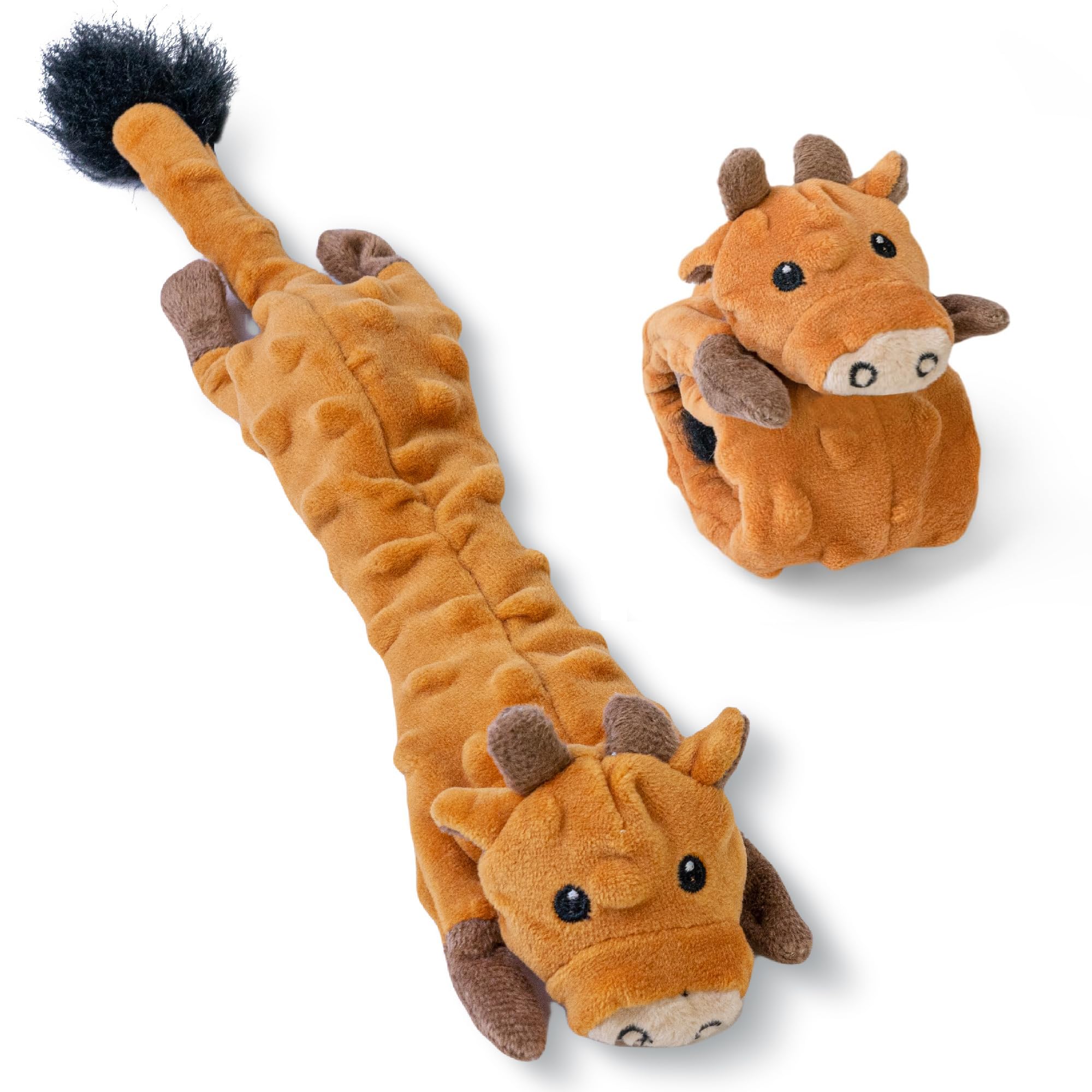SHARLOVY Bubble Plush — Juguetes de Peluche Chirriantes y Crujientes sin Relleno para Perro