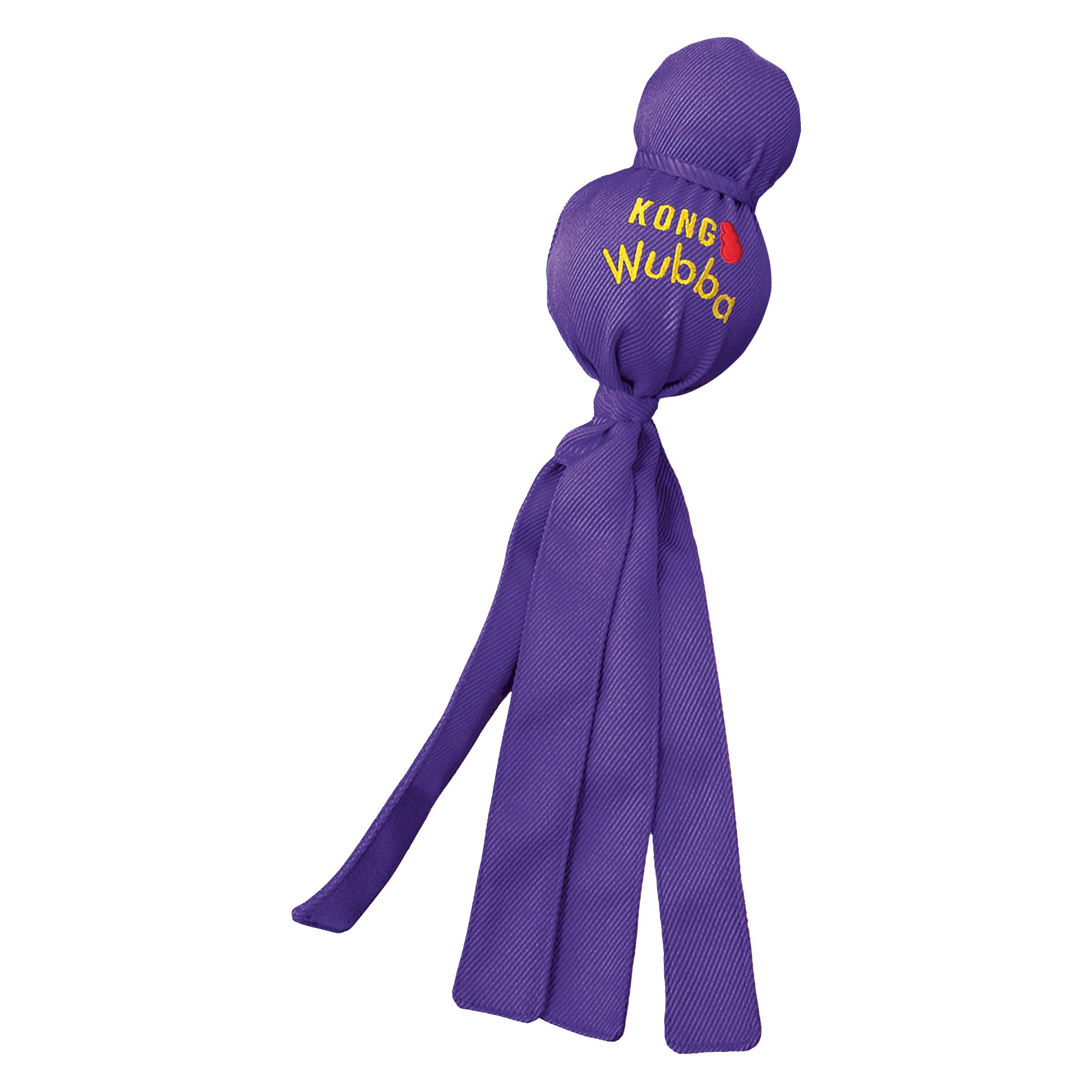 KONG Wubba — Juguete Interactivo de Halar y Lanzar con Chillador para Perro