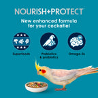 Kaytee Forti-Diet Pro Health Nourish+Protect — Alimento Nutritivo y Protector para Cacatúa