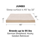 Furhaven — Cama Ortopédica con Cubierta Lavable y Desmontable para Perro