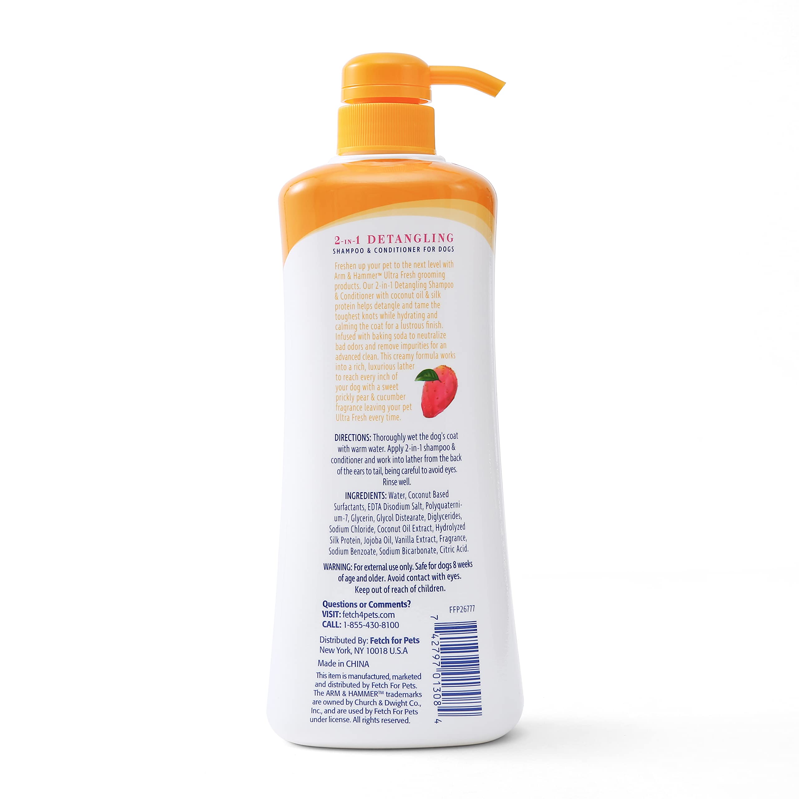 Arm & Hammer Ultra Fresh — Shampoo y Acondicionador para Cachorro