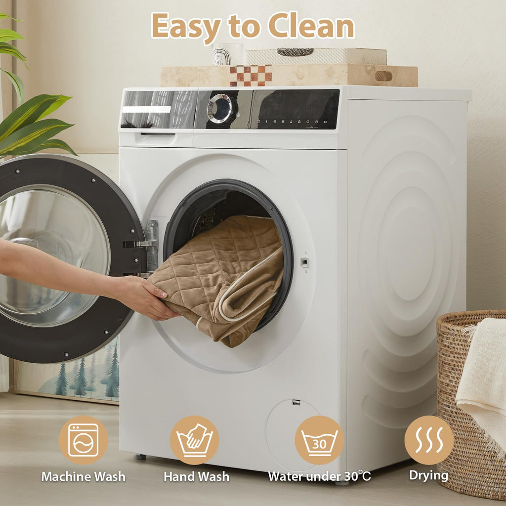 WNPETHOME — Cama Ortopédica Impermeable con Funda Lavable y Base Antideslizante para Perro