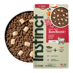 Instinct RawBoost Whole Grain — Alimento para Perro con Trozos de Pollo Crudo Deshidratado y Granos Enteros