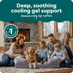 Furhaven Cooling Gel — Cama con Gel Refrescante para Perro