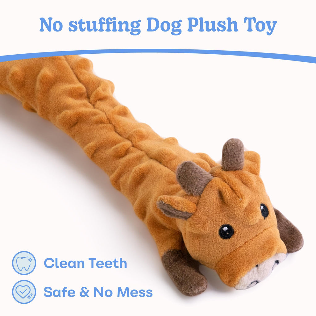 SHARLOVY Bubble Plush — Juguetes de Peluche Chirriantes y Crujientes sin Relleno para Perro