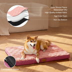 Patas Lague — Cama Ortopédica con Espuma Egg Crate, Funda Lavable y Base Antideslizante para Perro