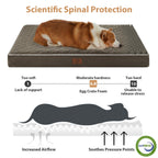 WNPETHOME — Cama Ortopédica Impermeable con Funda Lavable y Base Antideslizante para Perro