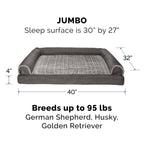 Furhaven Cooling Gel — Cama Refrescante con Gel para Perro