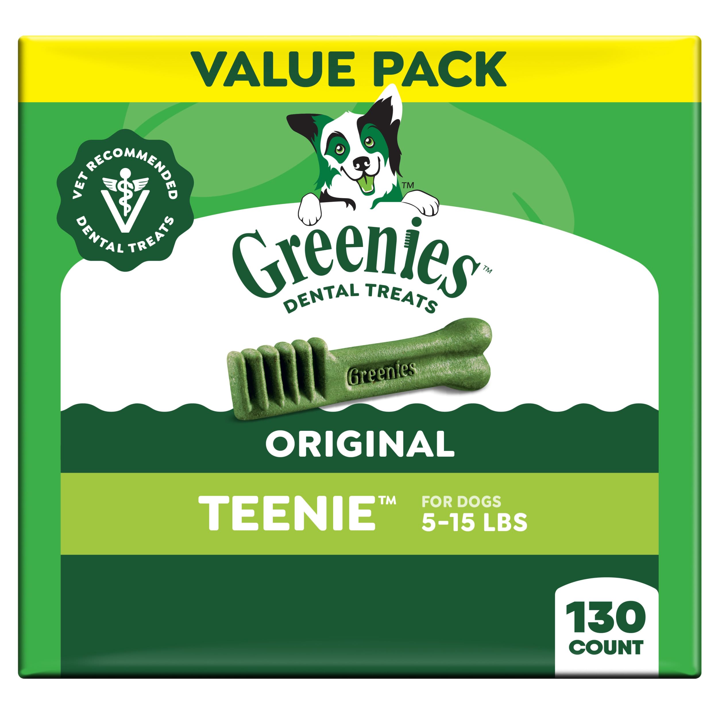Greenies Teenie — Premios Dentales Naturales para Perro Pequeño