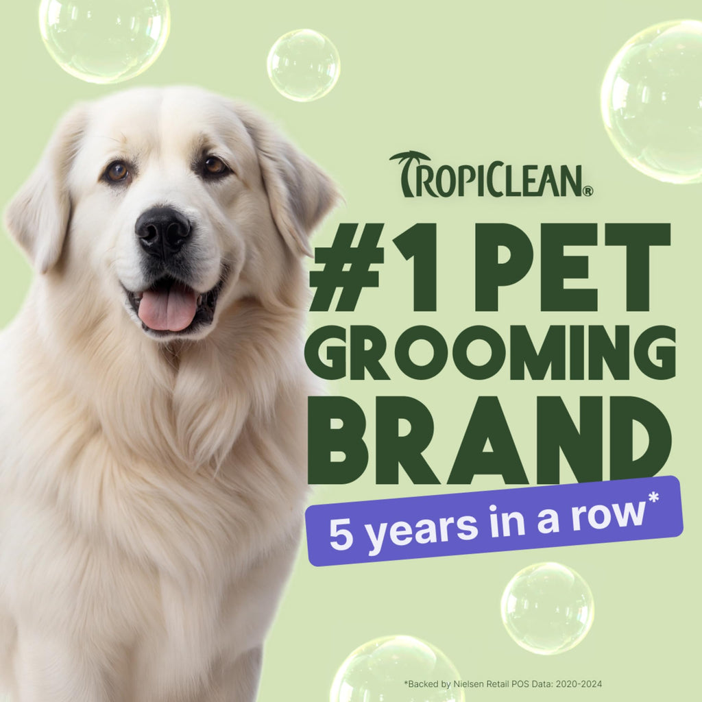 TropiClean Shampoo Galón — Shampoo Natural de Limpieza Profunda para Perros y Gatos