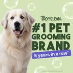 TropiClean Shampoo Galón — Shampoo Natural de Limpieza Profunda para Perros y Gatos