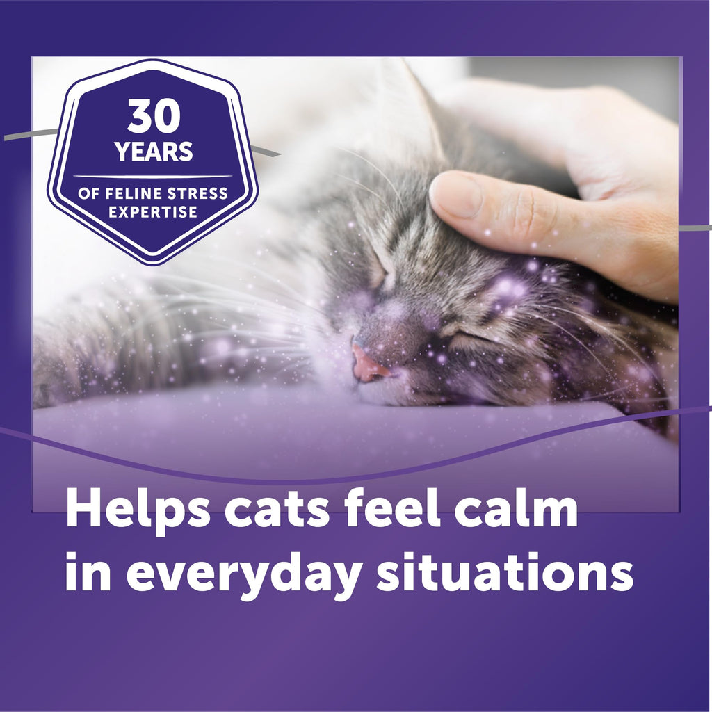 FELIWAY Optimum Cat, Enhanced Calming Pheromone Diffuser, 30 Day Refill
