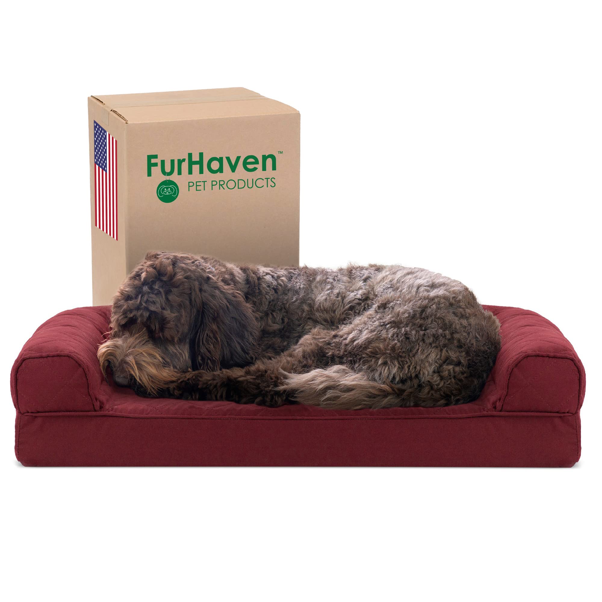 Furhaven Cooling Gel — Cama Refrescante con Gel para Perro