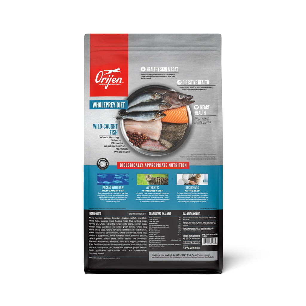 ORIJEN Original — Alimento Seco Sin Granos Alto en Proteína para Gato