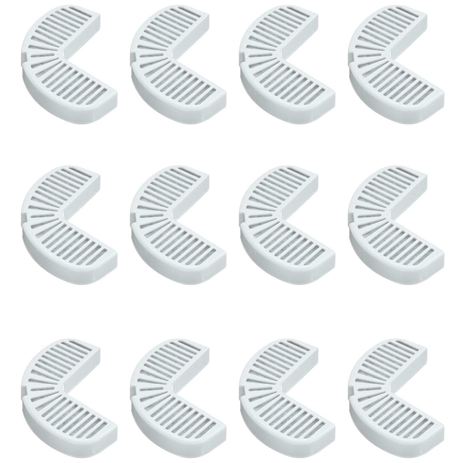 Pioneer Pet Raindrop — Filtros de Repuesto con Carbón Granulado para Fuentes Cerámicas y de Acero Inoxidable para Perros y Gatos