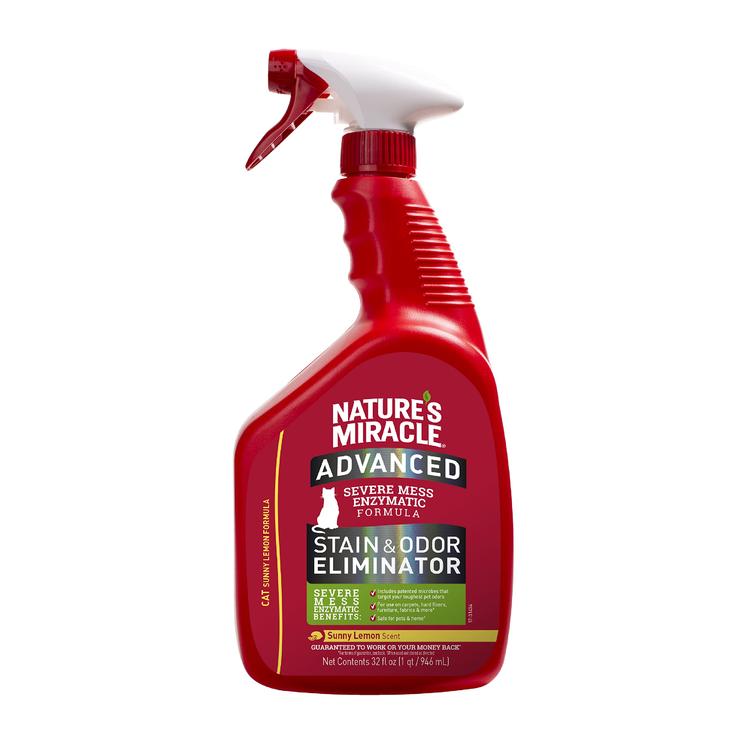 Nature's Miracle Advance — Eliminador de Manchas y Olores para Gato