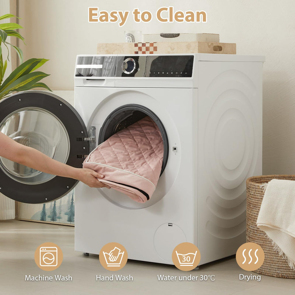 WNPETHOME — Cama Ortopédica Impermeable con Funda Lavable y Base Antideslizante para Perro