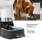 Gardner Pet — Bebedero Automático por Gravedad con Tazón de Acero Inoxidable para Perros y Gatos