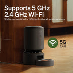 PETLIBRO — Comedero Automático WiFi 5G con Dispensador de Alimento para Gatos y Perros, 5L, hasta 10 Comidas por Día y Sensor de Alimento Bajo