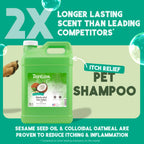 TropiClean Shampoo Galón — Shampoo Natural de Limpieza Profunda para Perros y Gatos