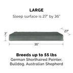 Furhaven — Cama Ortopédica con Cubierta Lavable y Desmontable para Perro