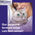 FELIWAY Optimum Cat, Enhanced Calming Pheromone Diffuser, 30 Day Refill