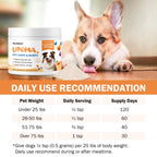 Suplemento de L-Carnitina para Perros — Tratamiento Natural para Lipomas, Reduce Bultos y Bolas de Grasa, Mejora el Metabolismo de Grasas, Aumenta Energía y Vitalidad, Apoya la Salud Muscular y el Bienestar General