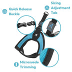 Gooby Escape Free Easy Fit — Arnés Antijale con Diseño Step-In y Hebilla de Liberación Rápida para Perros Pequeños y Medianos