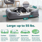 Furhaven Cooling Gel — Cama con Gel Refrescante para Perro