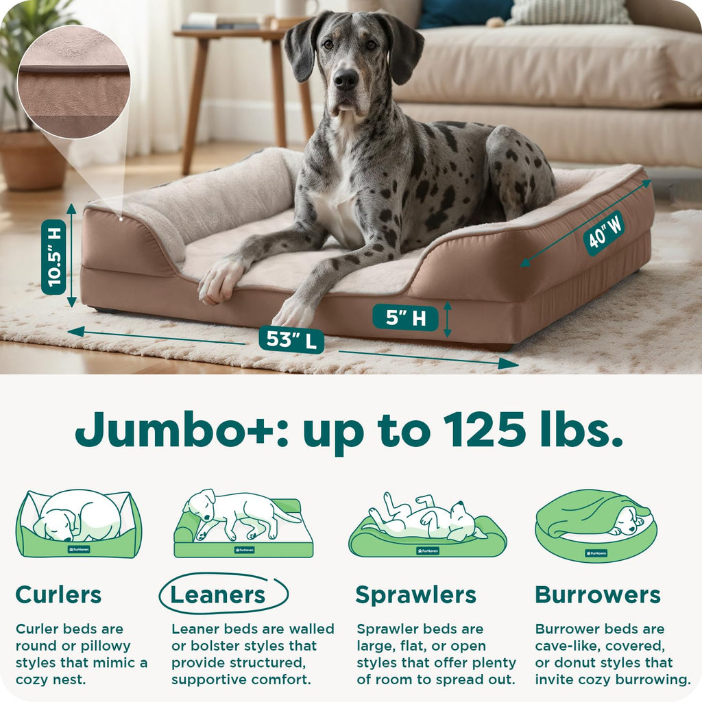 Furhaven Cooling Gel — Cama con Gel Refrescante para Perro