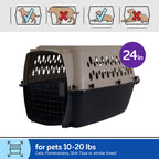 Petmate Vari Kennel — Jaula Transportadora Resistente para Perro