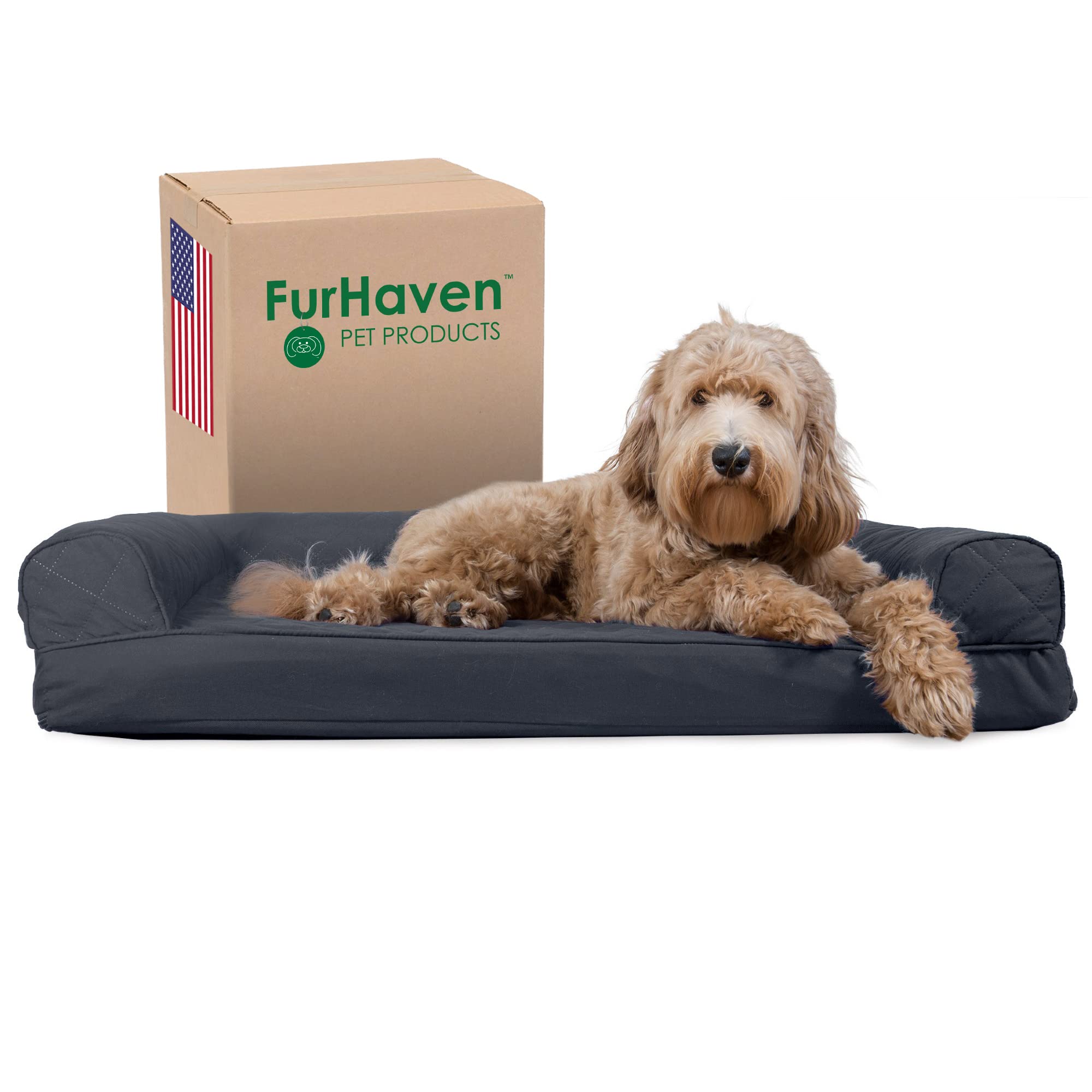 Furhaven Cooling Gel — Cama Refrescante con Gel para Perro