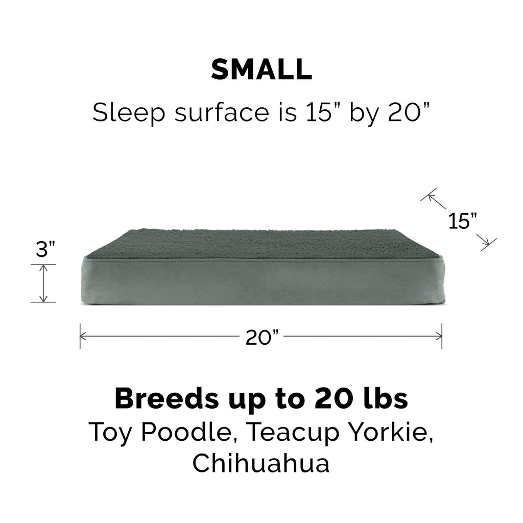 Furhaven — Cama Ortopédica con Cubierta Lavable y Desmontable para Perro
