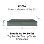 Furhaven — Cama Ortopédica con Cubierta Lavable y Desmontable para Perro