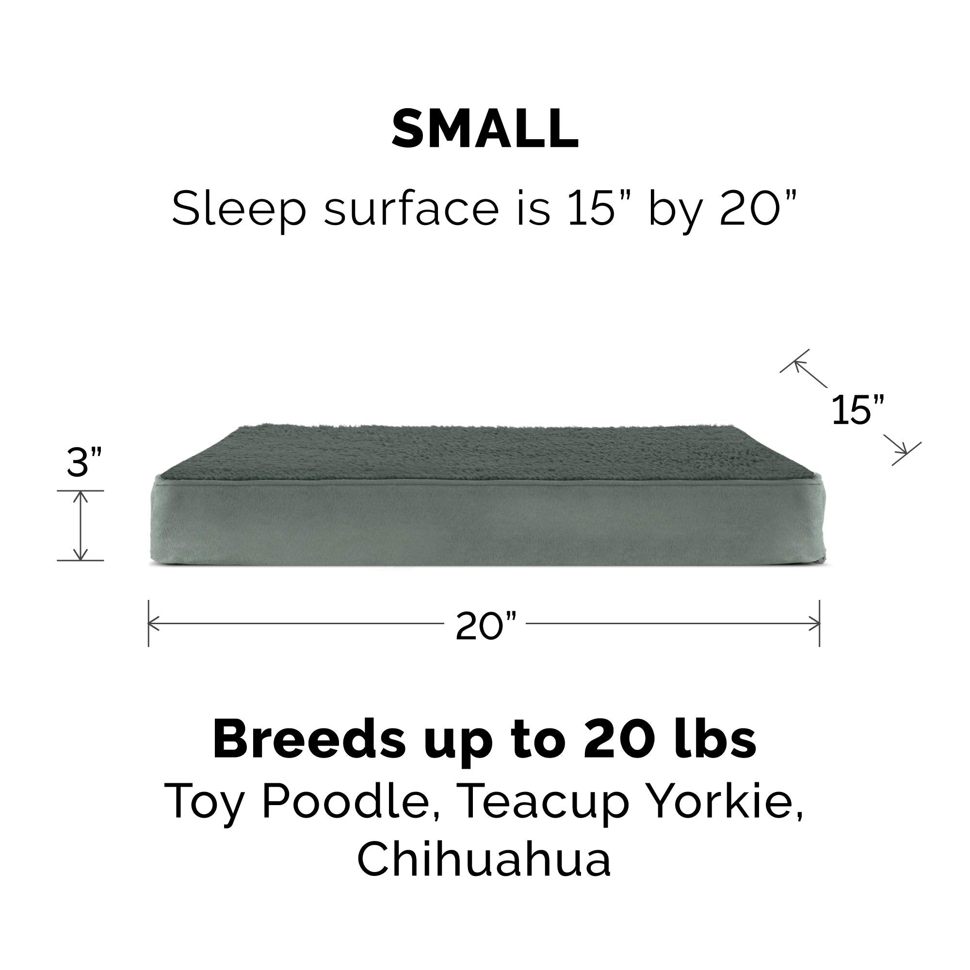 Furhaven — Cama Ortopédica con Cubierta Lavable y Desmontable para Perro
