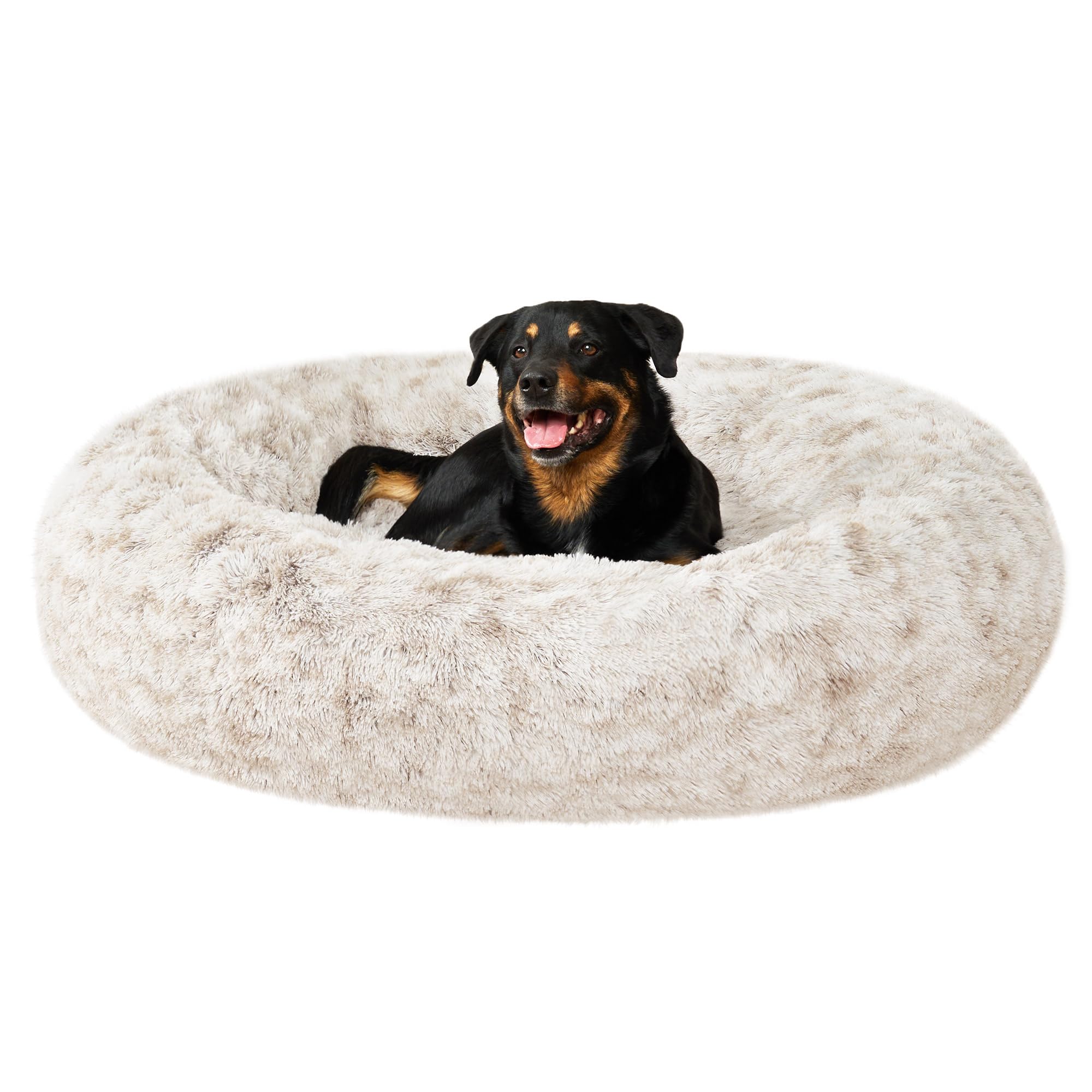 FurHaven Calming Cuddler — Cama Donut Calmante de Peluche para Perros y Gatos