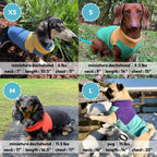 Gooby Fleece Vest Two Tone — Chaleco de Polar Suave Bicolor con Anillo Metálico para Correa, para Perros Pequeños y Medianos
