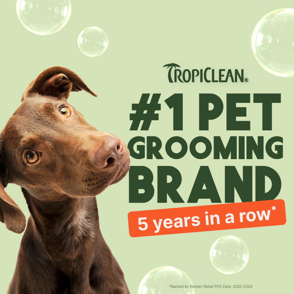 TropiClean Shampoo Galón — Shampoo Natural de Limpieza Profunda para Perros y Gatos