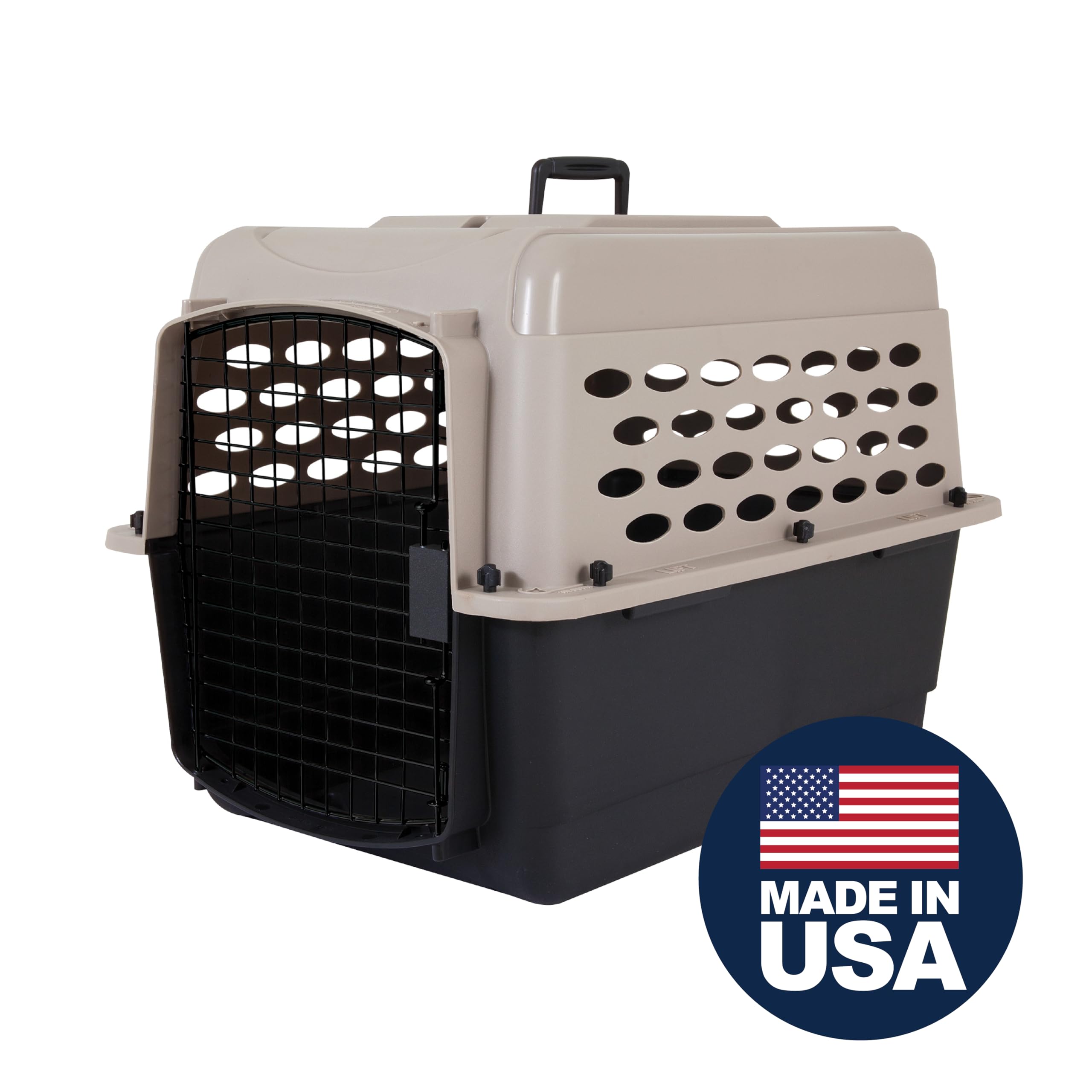 Petmate Vari Kennel — Jaula Transportadora Resistente para Perro
