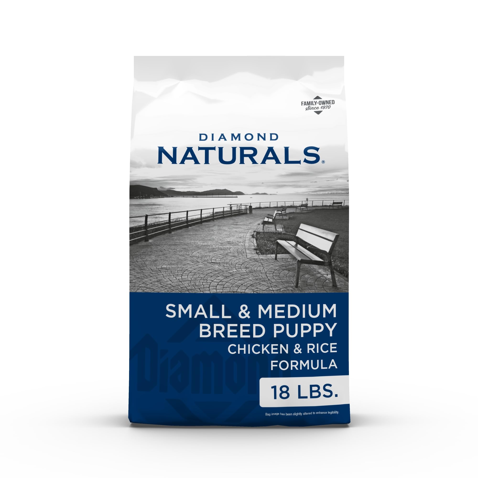 Diamond Naturals Small & Medium Breed Puppy — Croquetas con Pollo y Arroz para Cachorros de Razas Pequeñas y Medianas