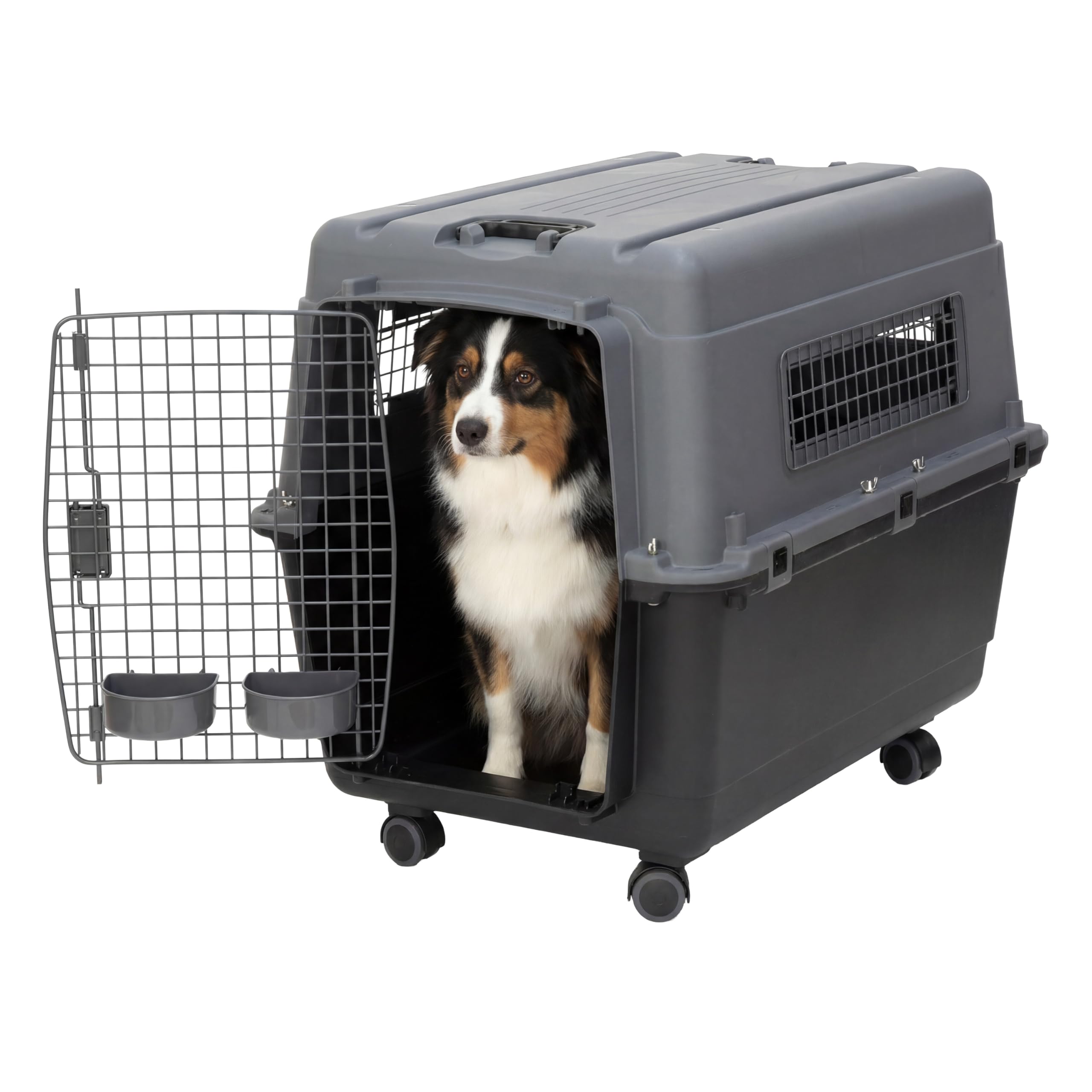 SportPet — Kennel de Viaje Certificado por Aerolíneas con Comederos para Perros y Gatos