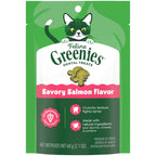 Greenies Feline Adult — Premios Dentales con Sabor a Salmón para Gato Adulto