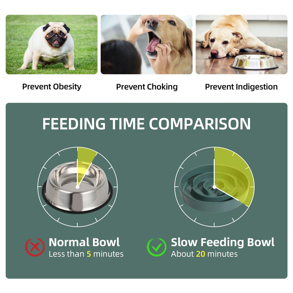 Havniva — Tazón Comedero Lento de Cerámica para Mascotas — Alimentación Pausada y Saludable para Perros y Gatos