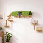 Homiflex — Repisas de Pared para Gatos, Mueble Escalador Montado en Pared para Felinos