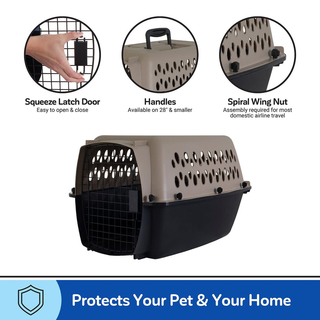 Petmate Vari Kennel — Jaula Transportadora Resistente para Perro