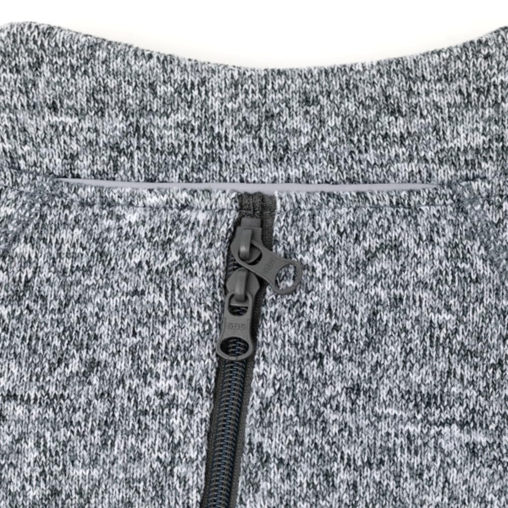 K9 Core Dog Sweater - Knit Fleece Winter Coat for Dogs - Layer with Jackets or Wear Separately - Use with Your Leash - Lightweight, Reflective Accents, Adjustable Neck