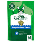 Greenies Feline — Premios Dentales Naturales para Gato Adulto, Sabor Atún Tentador