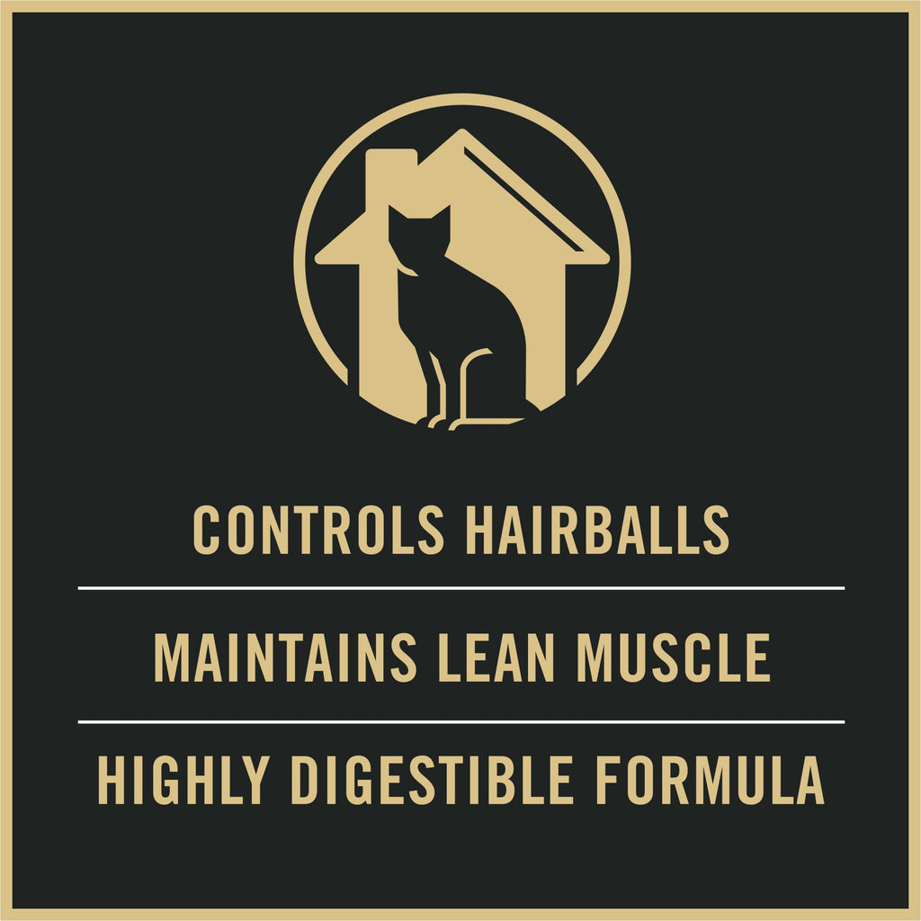 Pro Plan Indoor Hairball — Croquetas para Gato Adulto de Interior con Control de Bolas de Pelo
